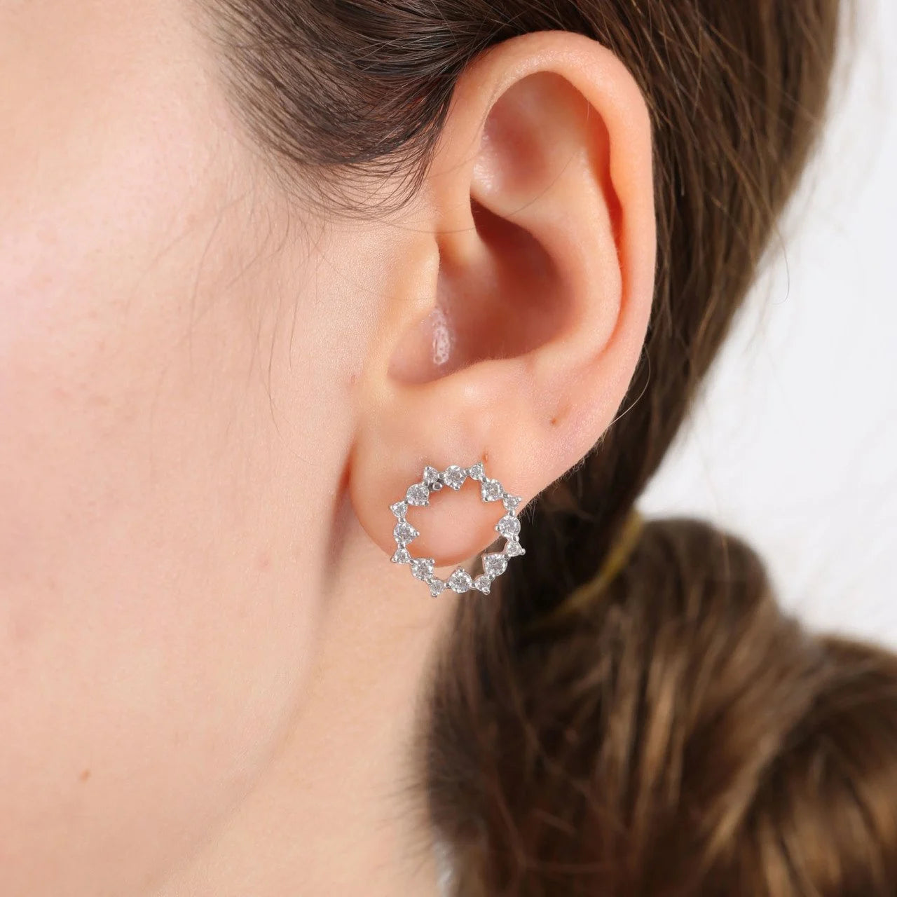 Sparkling Magic Silver Earrings