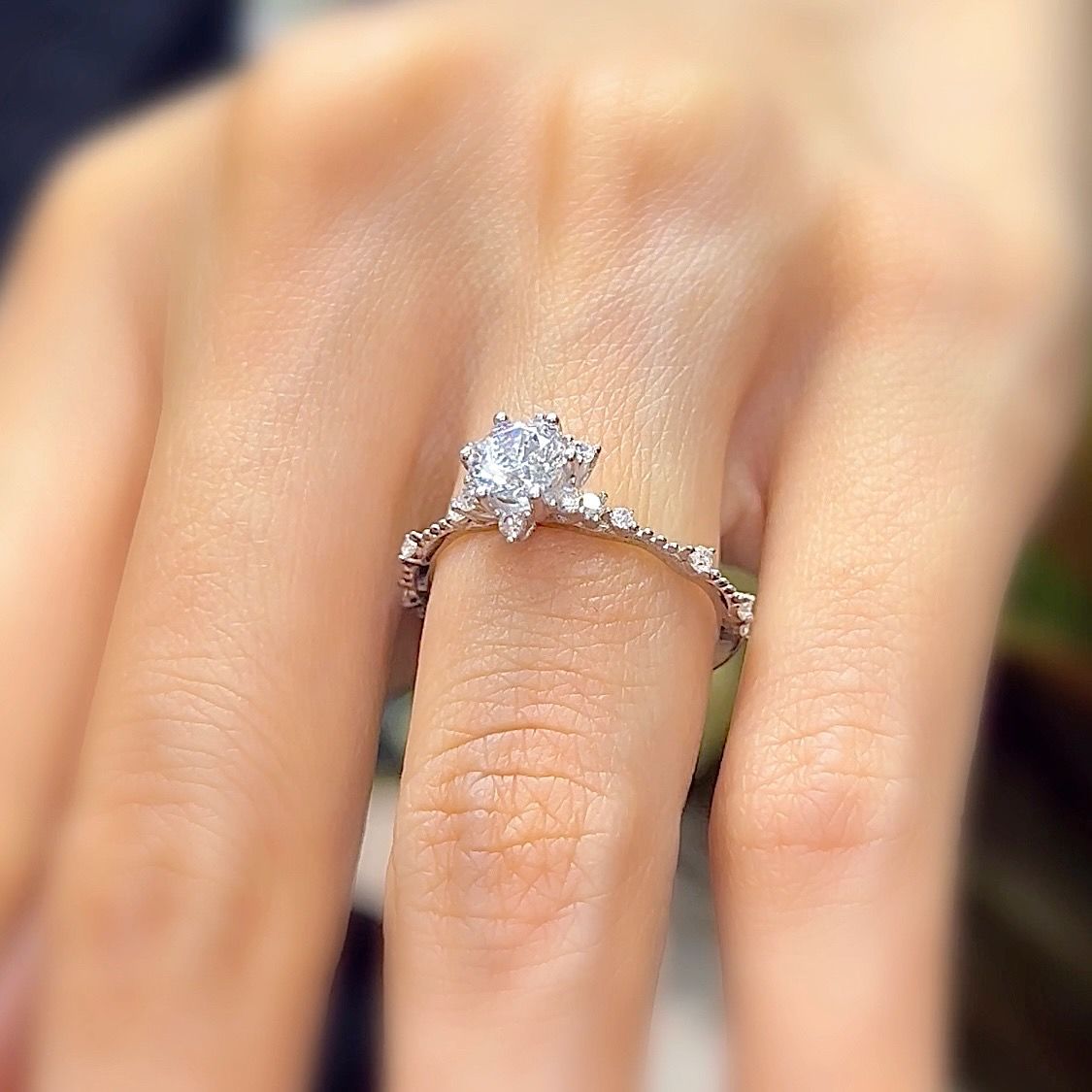 Love Sun Silver Ring